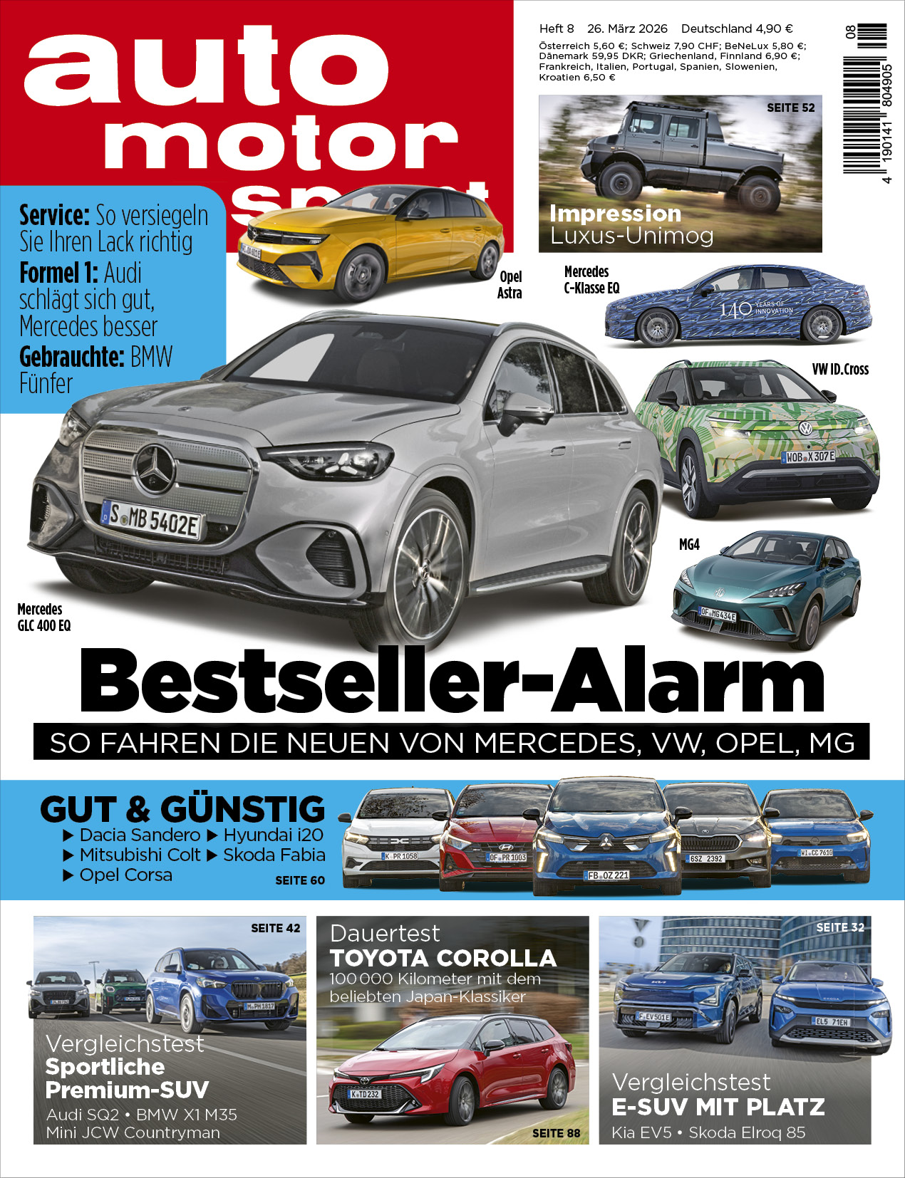 auto motor und sport 08/2026