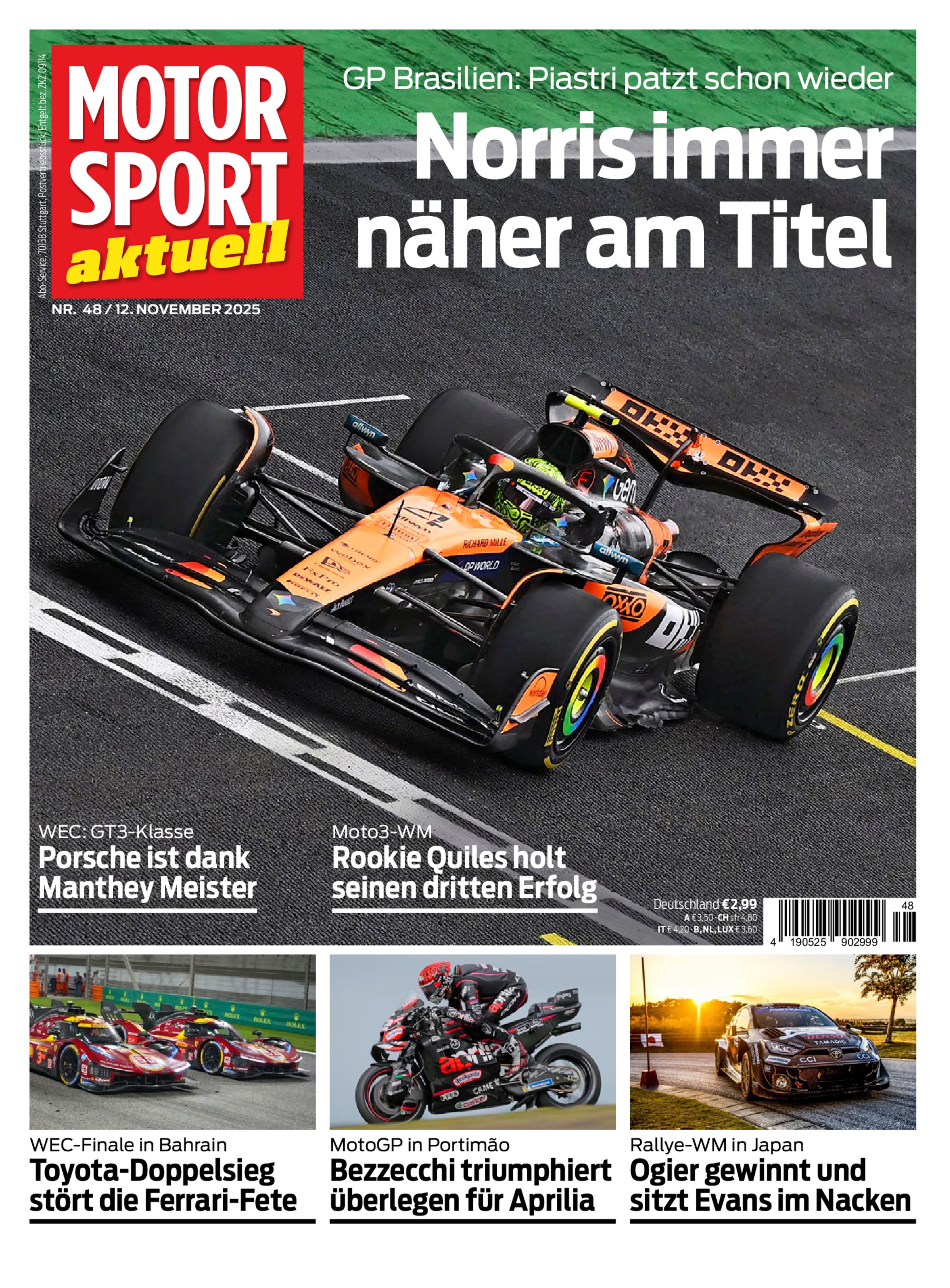 MOTORSPORT aktuell ePaper 48/2025