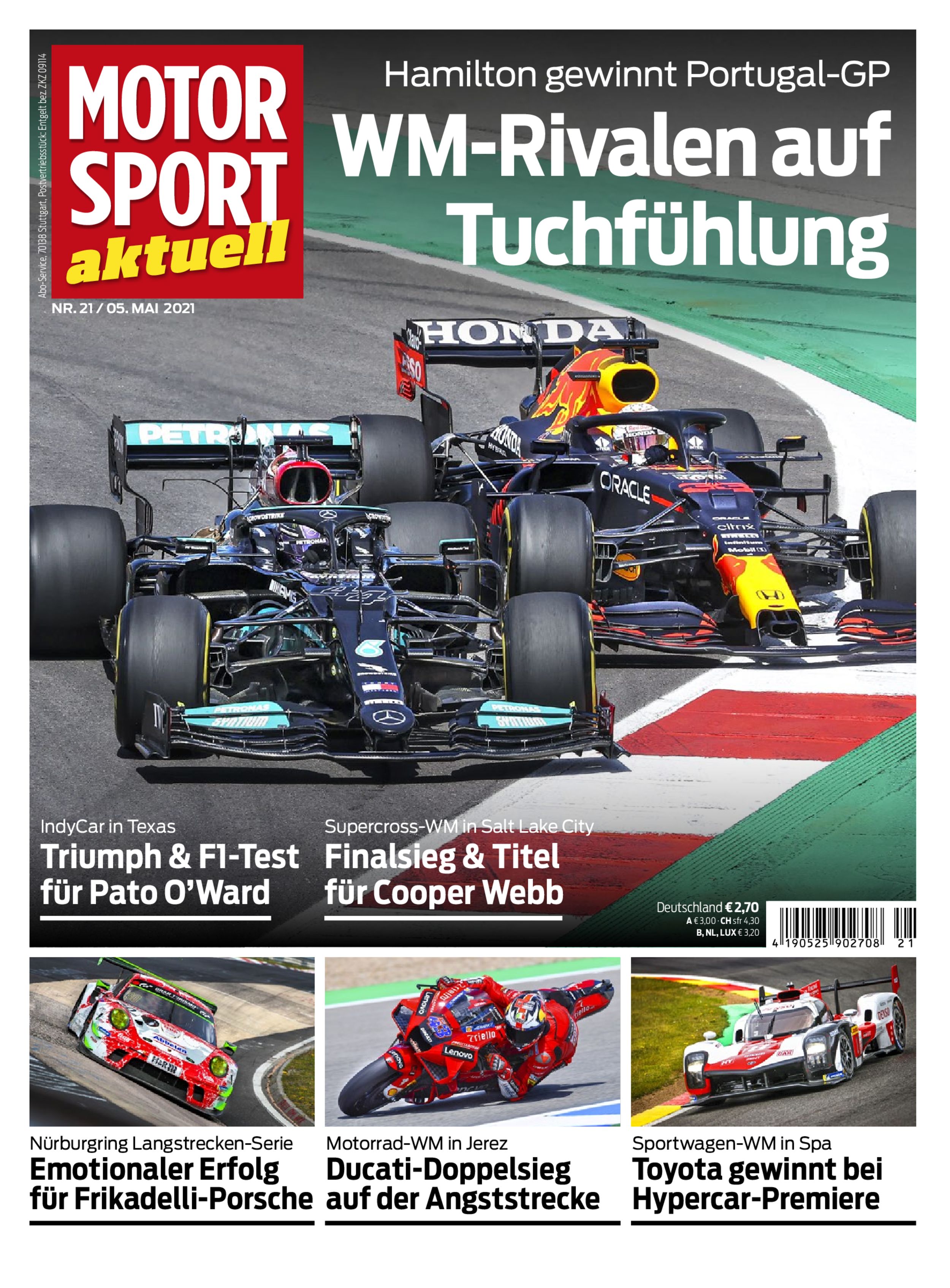 MOTORSPORT aktuell ePaper 21/2021