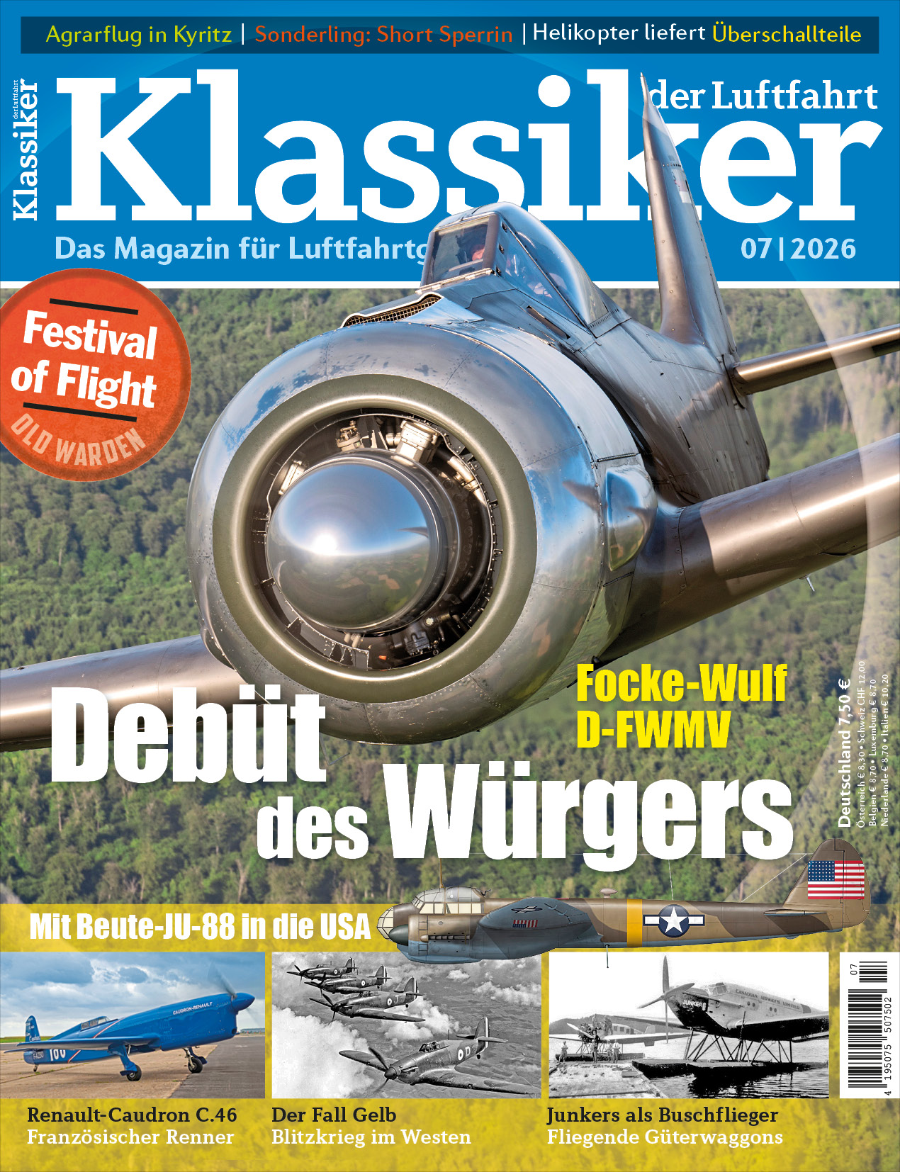 Klassiker der Luftfahrt ePaper 07/2026