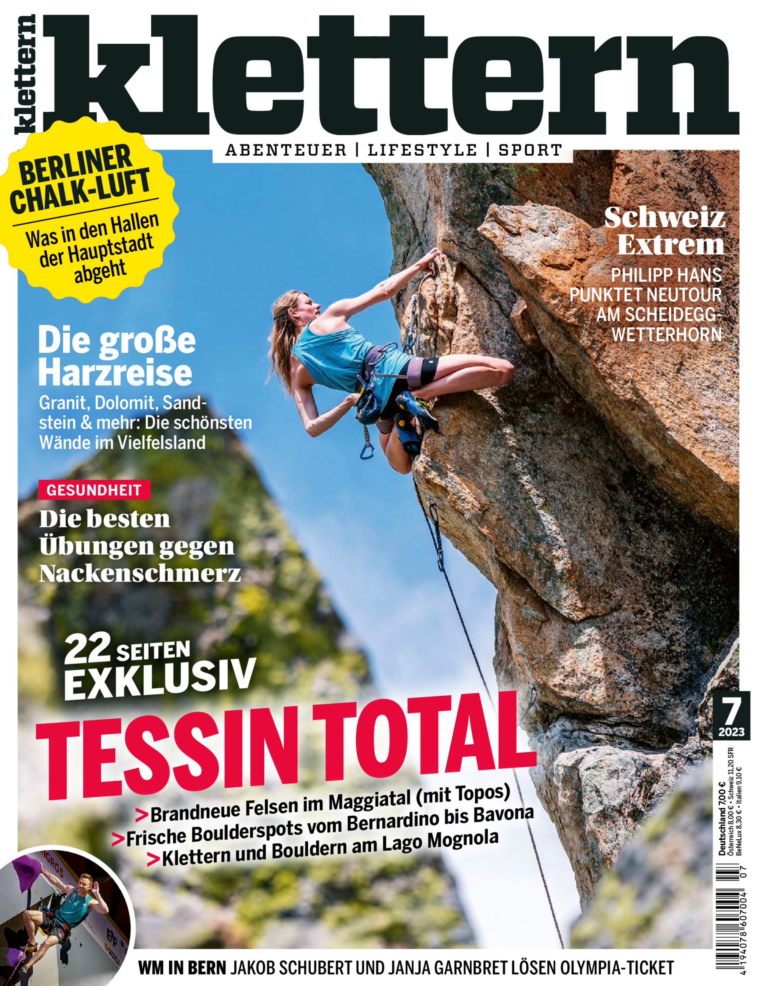 klettern ePaper 07/2023