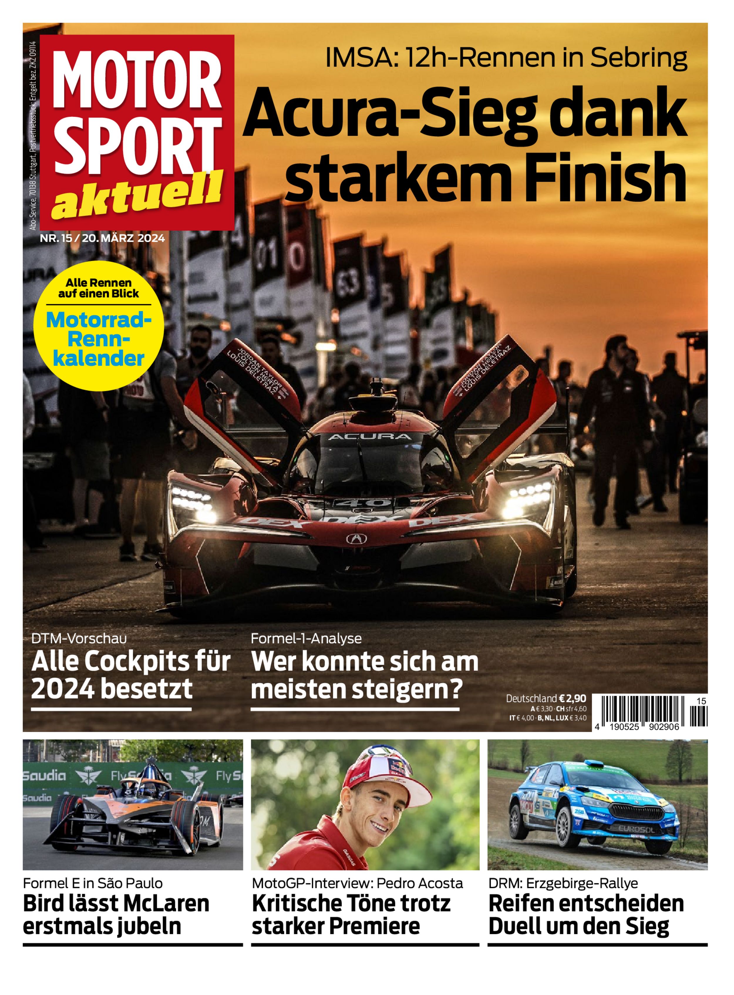 MOTORSPORT aktuell ePaper 15/2024