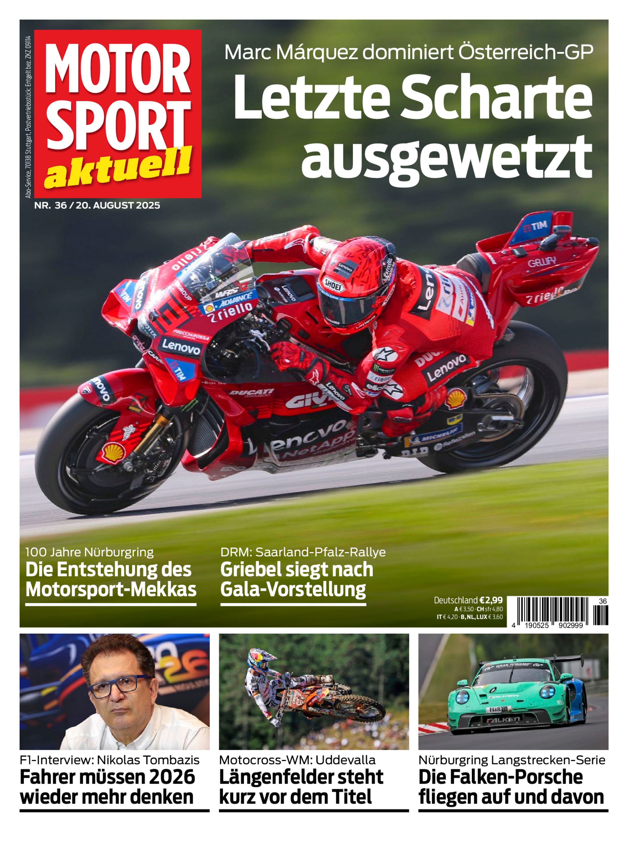 MOTORSPORT aktuell ePaper 36/2025