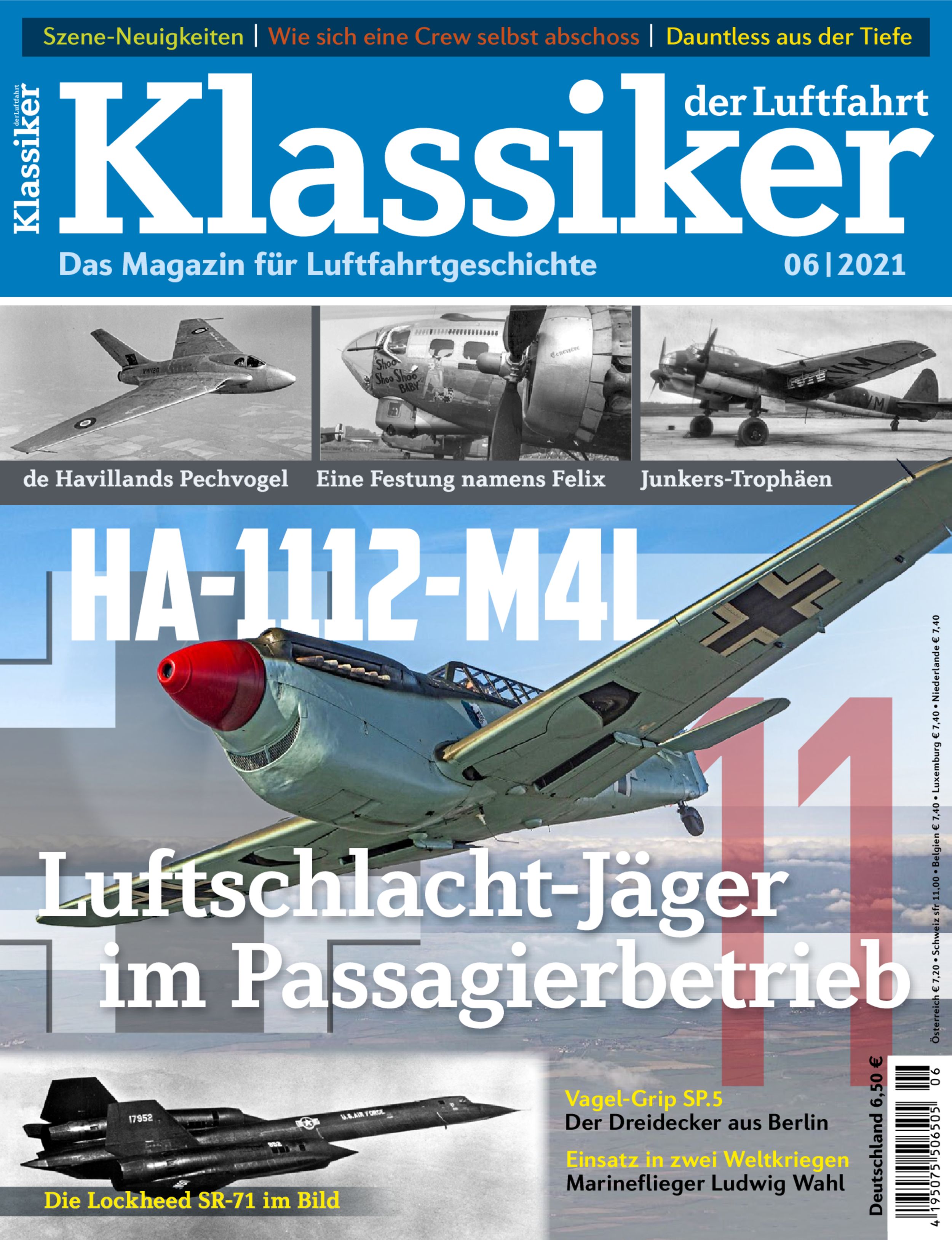 Klassiker der Luftfahrt ePaper 06/2021