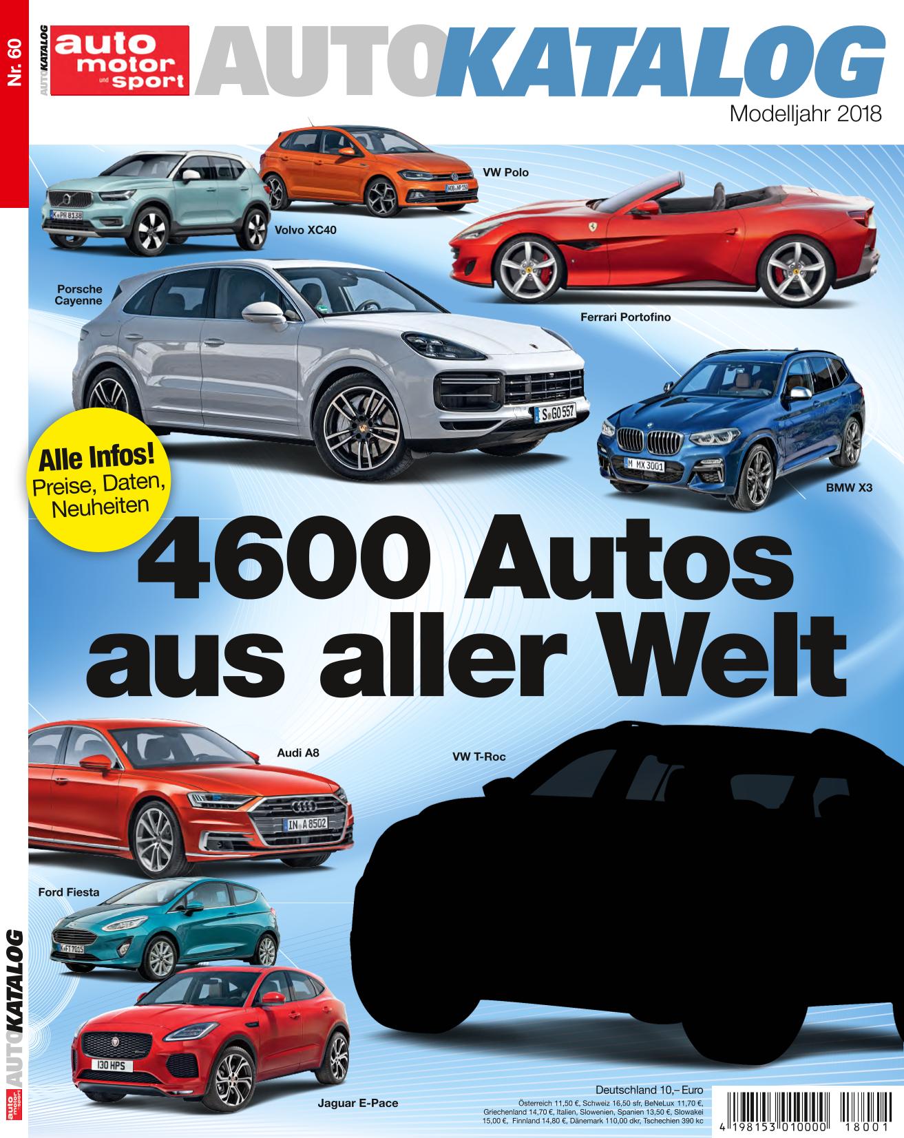 auto motor und sport Autokatalog ePaper 01/2018