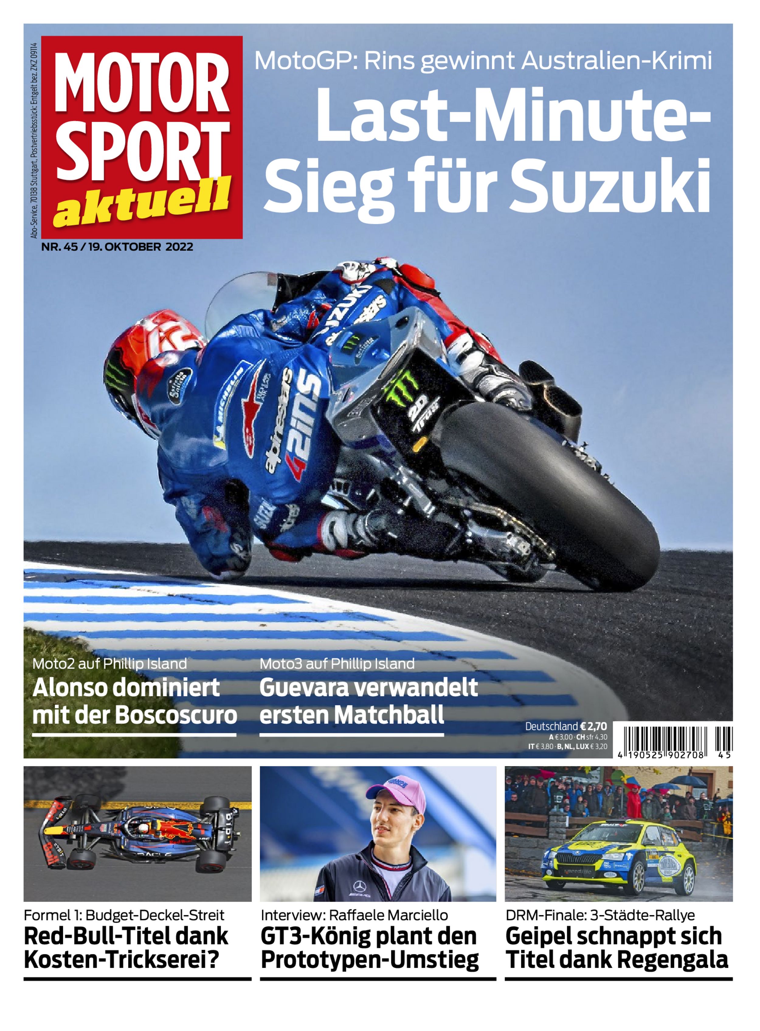MOTORSPORT aktuell ePaper 45/2022