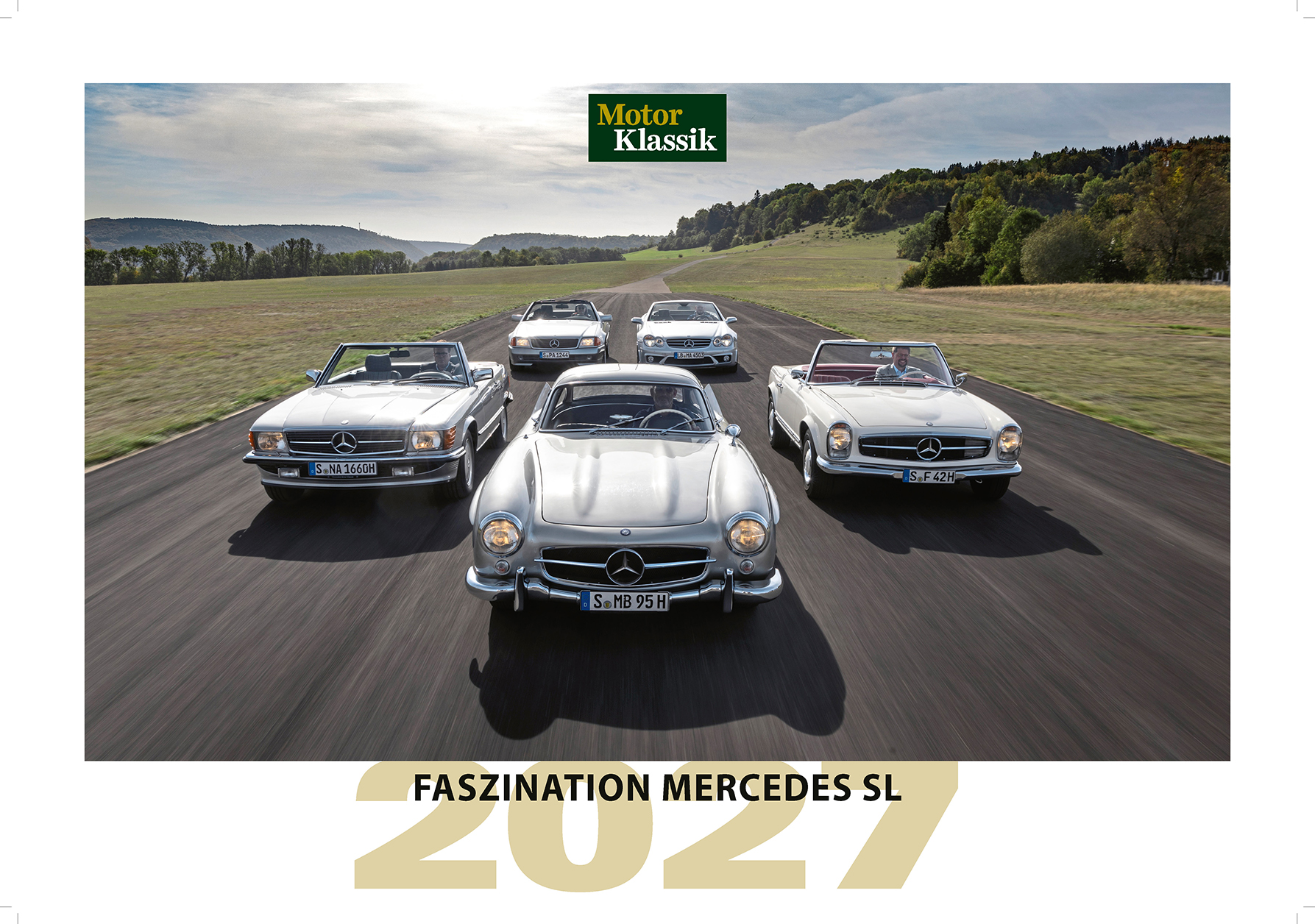 Motor Klassik Wandkalender 2027