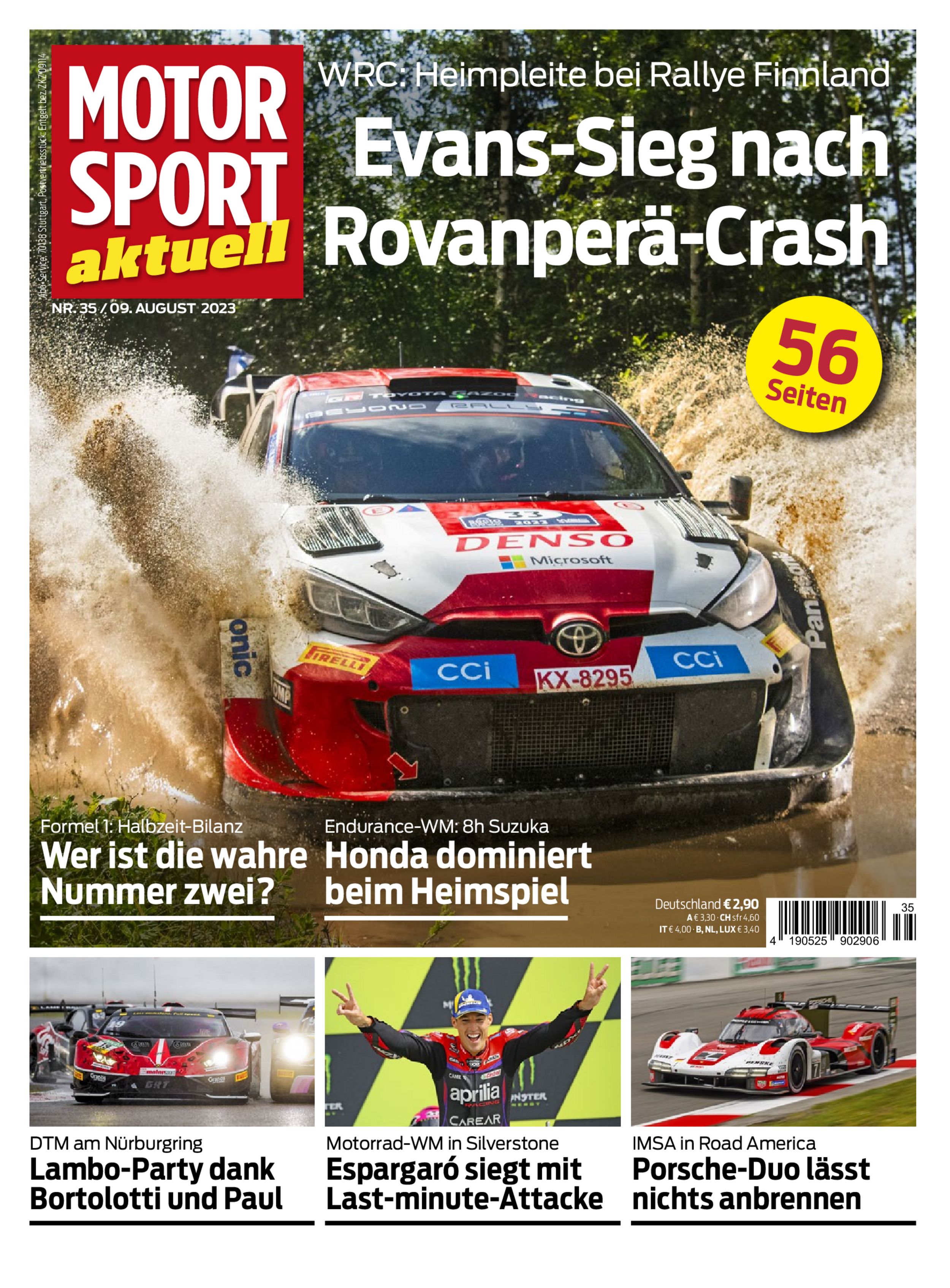 MOTORSPORT aktuell ePaper 35/2023