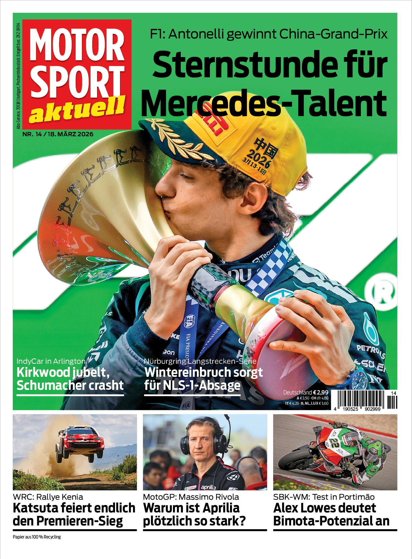 MOTORSPORT aktuell ePaper 14/2026