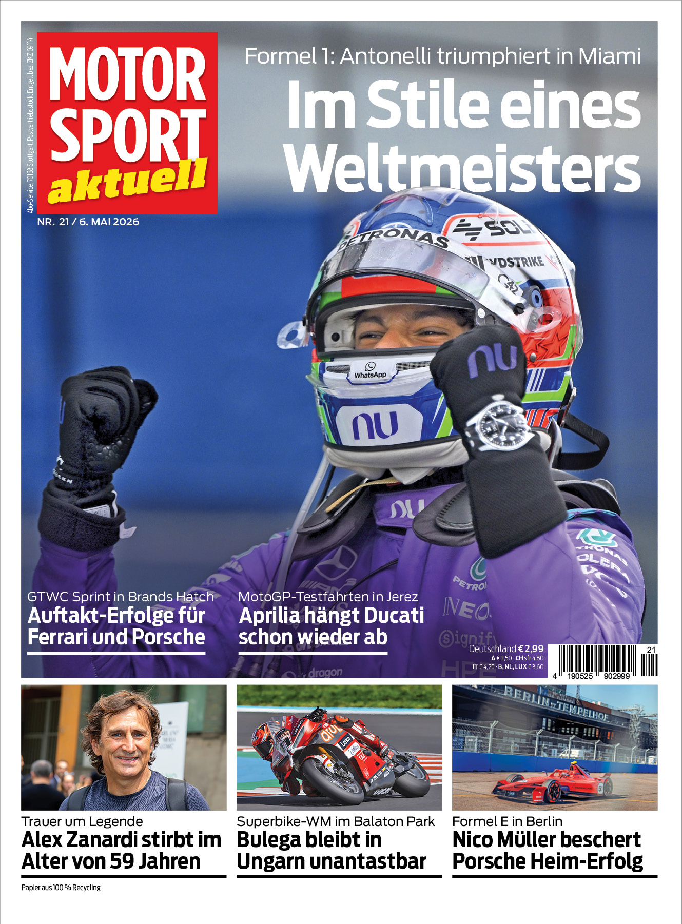 MOTORSPORT aktuell ePaper 21/2026
