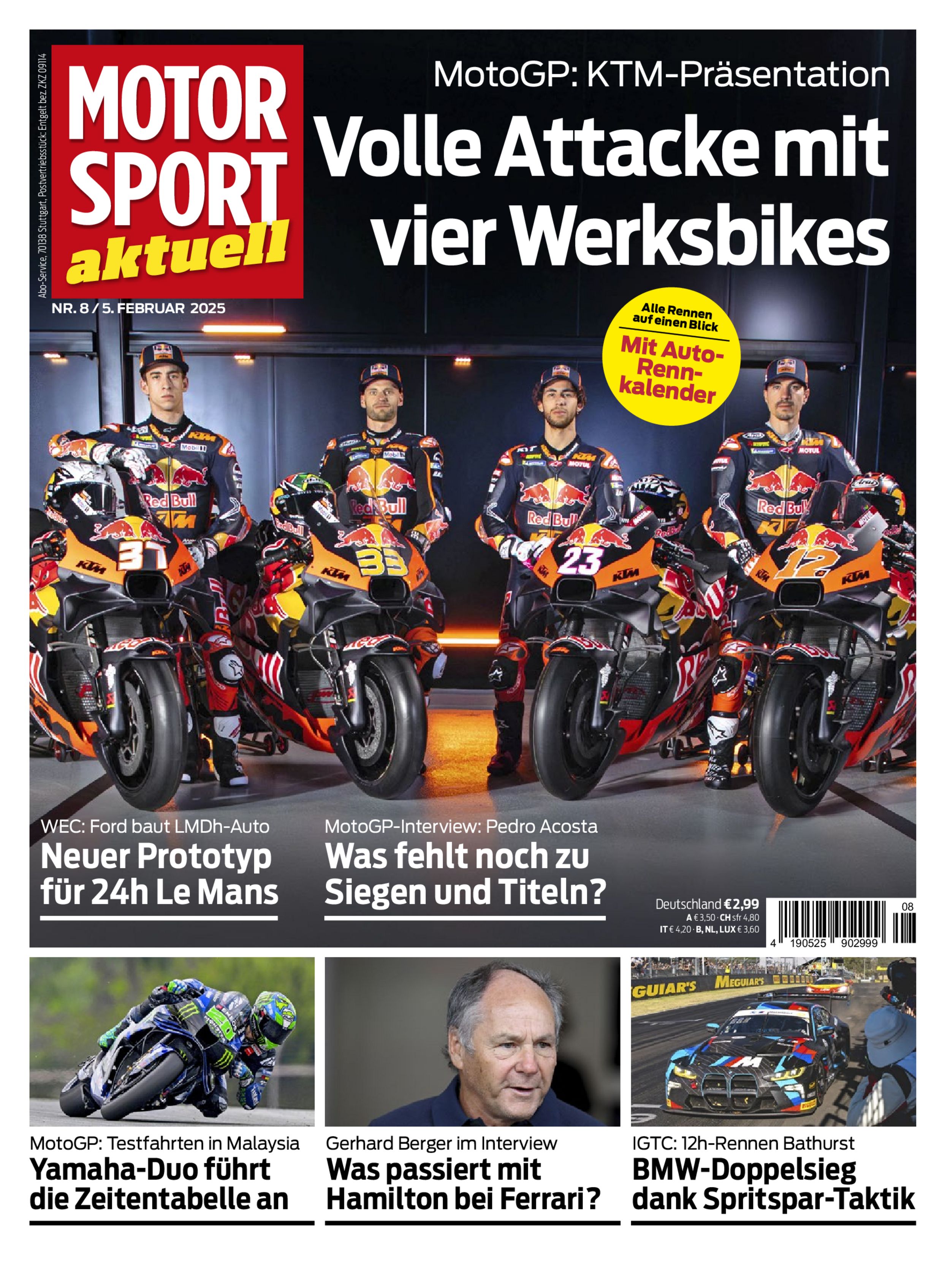 MOTORSPORT aktuell 08/2025