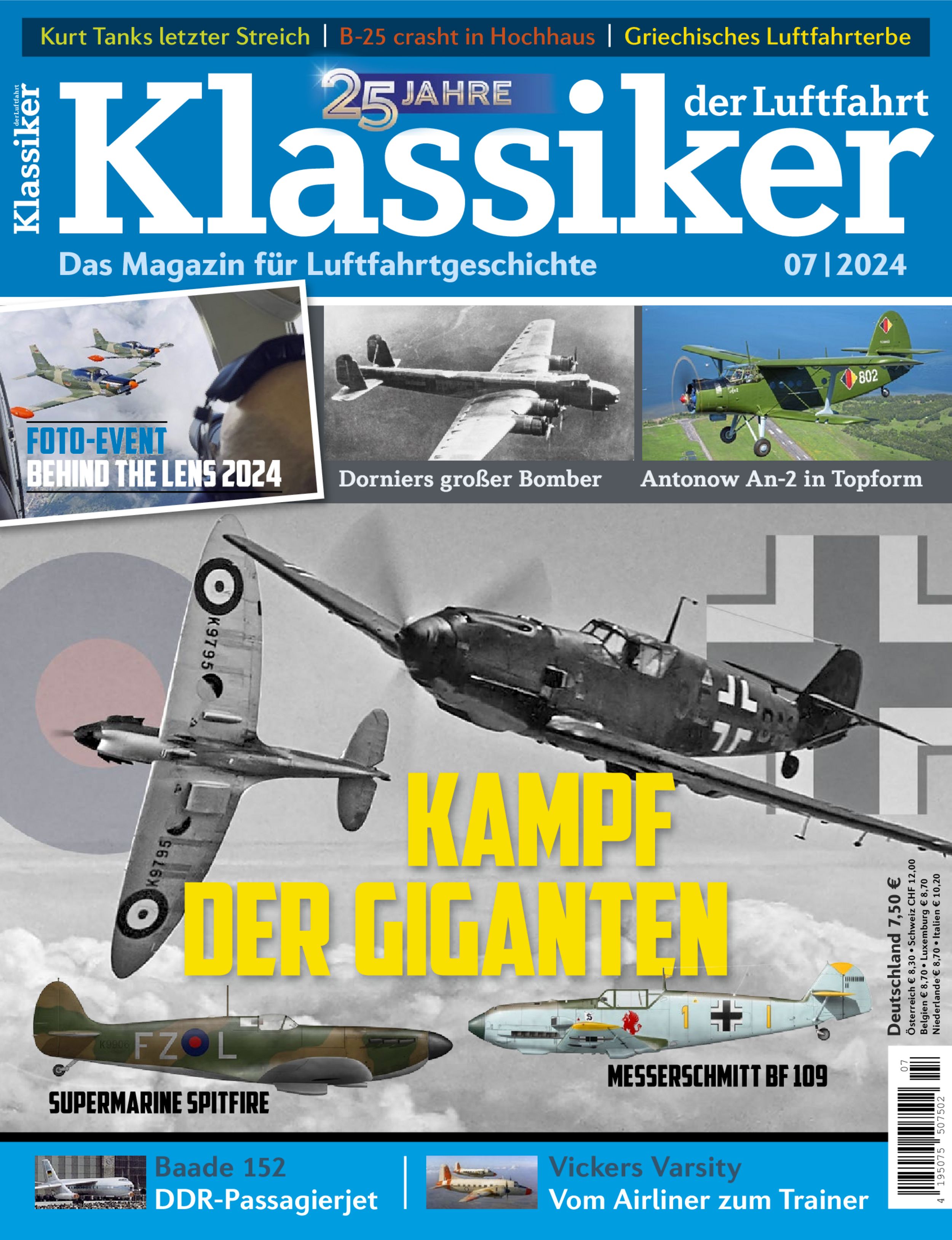 Klassiker der Luftfahrt ePaper 07/2024