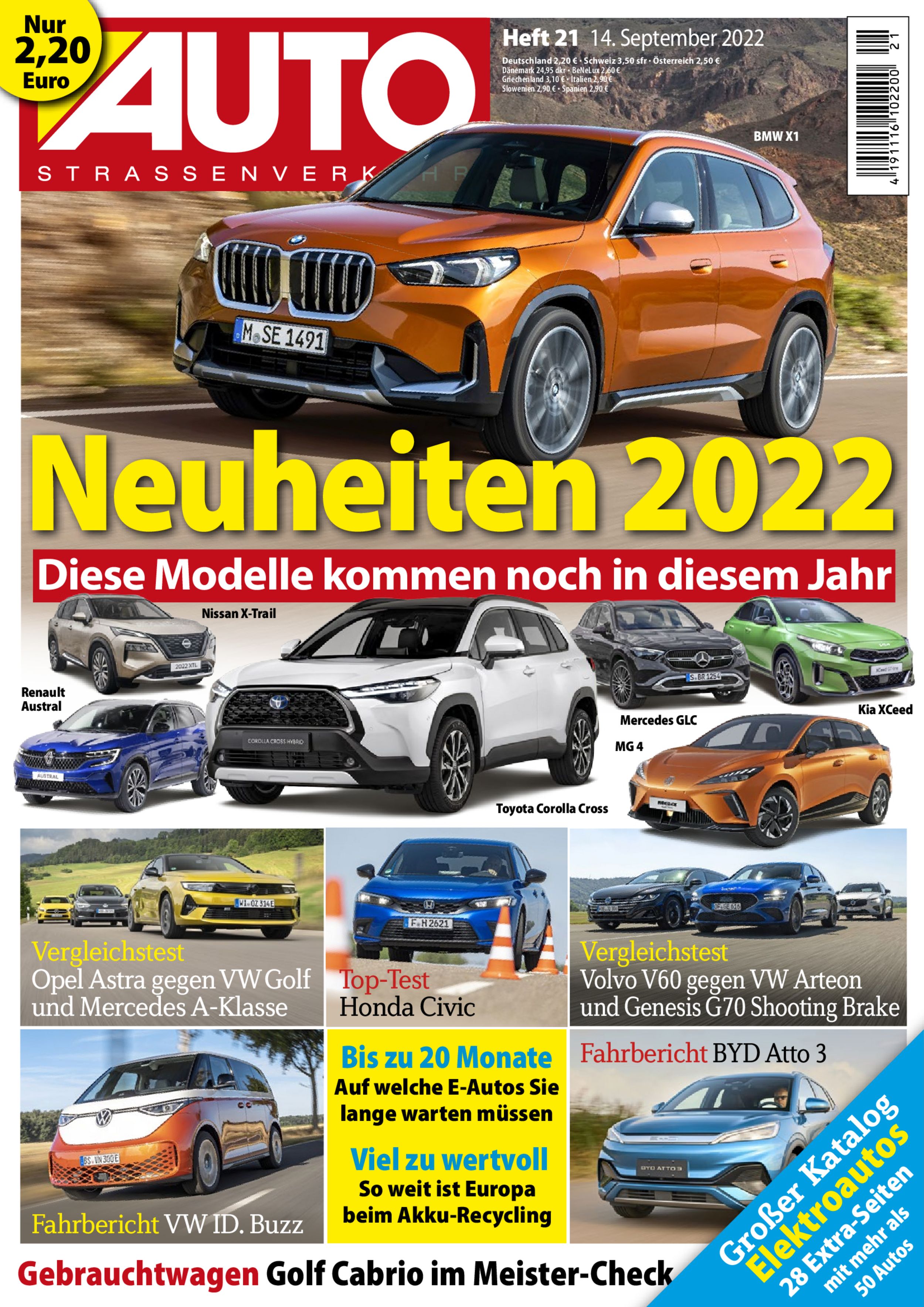 AUTO Stra&szlig;enverkehr ePaper 21/2022