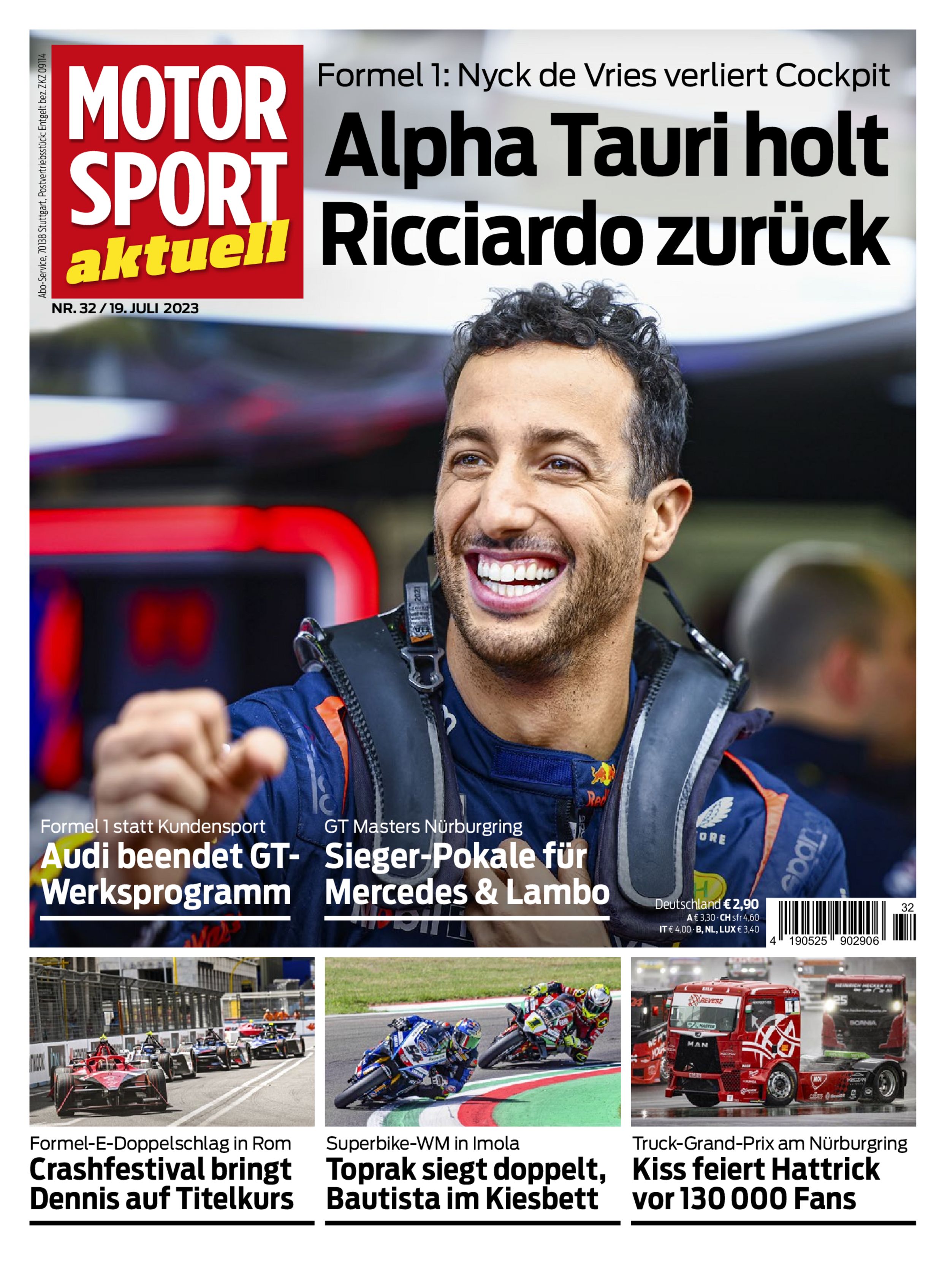 MOTORSPORT aktuell ePaper 32/2023