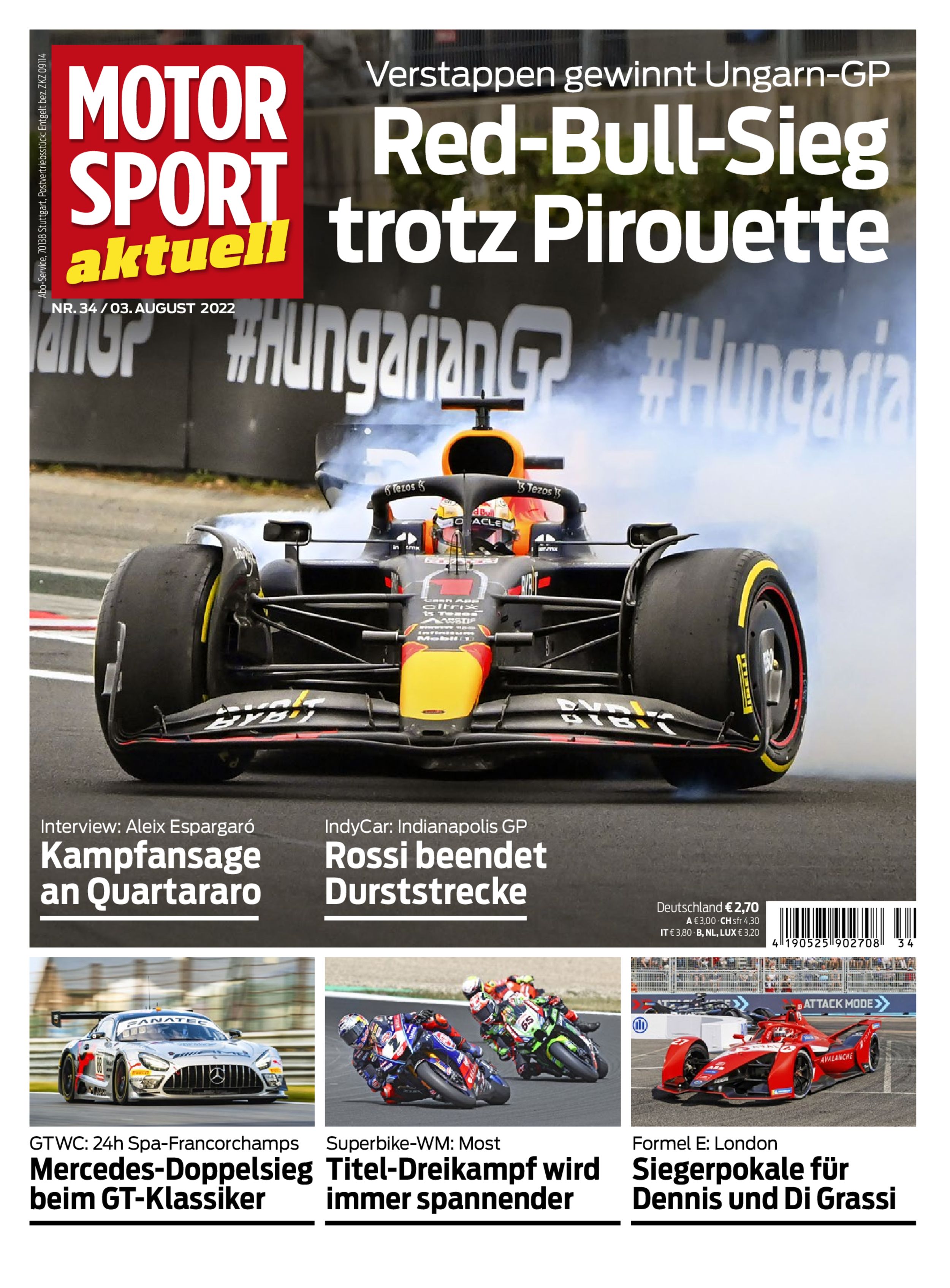MOTORSPORT aktuell ePaper 34/2022