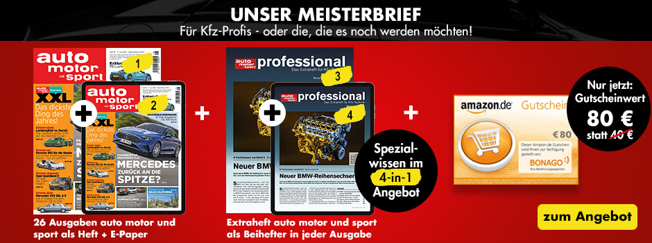 Brandseite | Auto Motor und Sport Professional 4-in-1-Angebot
