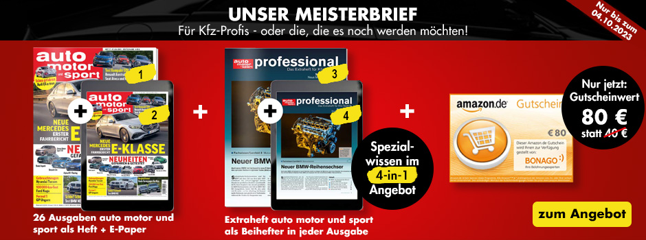 Brandseite | Auto Motor und Sport Professional 4-in-1-Angebot