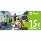 € 15 Berger Gutschein