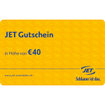 € 40 JET Gutschein 