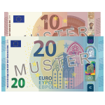 € 30 Verrechnungsscheck