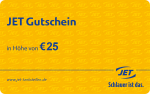 € 25 JET Gutschein 