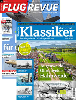 Klassiker der Luftfahrt + FLUG REVUE 