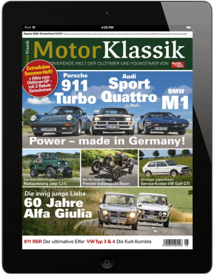 Motor Klassik 8/2022 Download 
