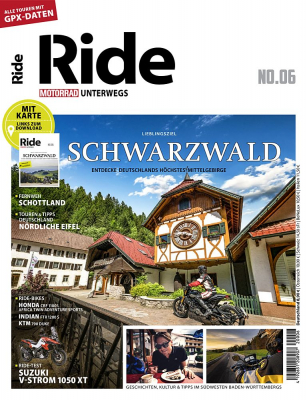 MOTORRAD Ride 6/2020 Schwarzwald 