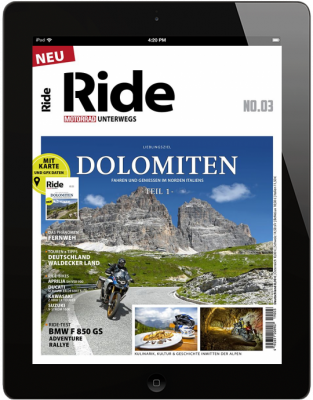 MOTORRAD Ride 3/2019 Dolomiten Download 