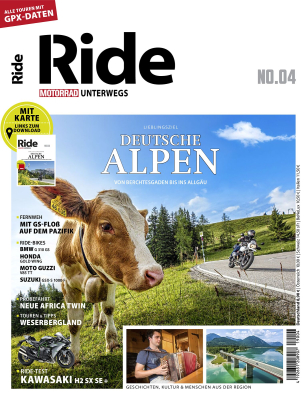 MOTORRAD Ride 1/2020 Deutsche Alpen 