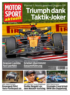 MOTORSPORT aktuell 34/2025 