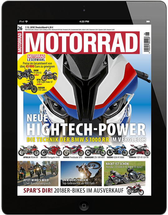 MOTORRAD 26/2018 Download Einzelheft Digital / E-Paper