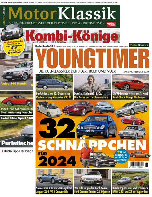 YOUNGTIMER + Motor Klassik Offizieller MOTOR PRESSE Shop